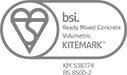 bsi ready mixed concrete volumetric
