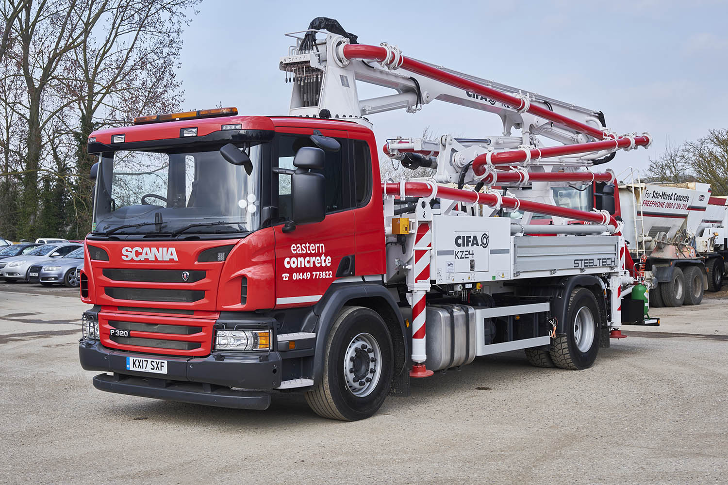 Concrete Pump Hire in Suffolk, Norfolk & Cambridgeshire