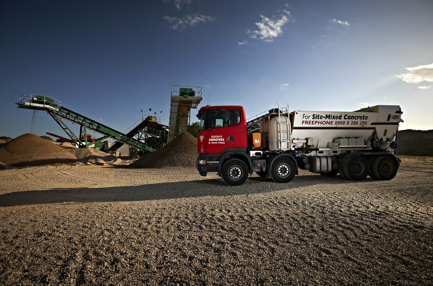 Concrete Delivery in Suffolk Out of Hours Concrete Delivery